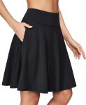 20" Knee Length Skorts Skirts for Women with Pockets Tennis Skirt High Waisted G Skirts for Women Casual Athletic
